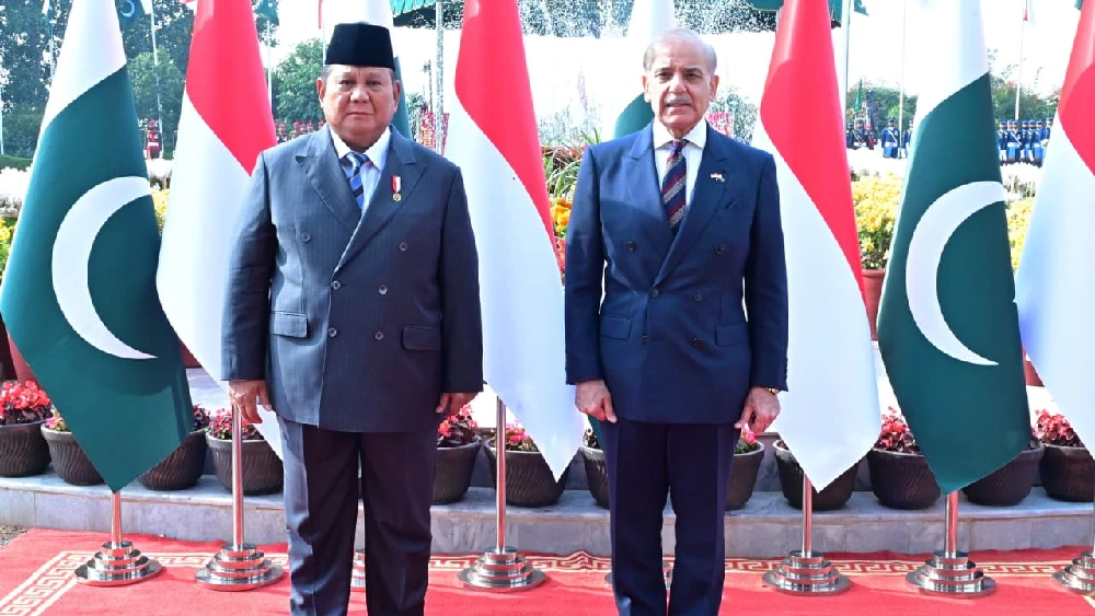 PM Sharif, Indonesia President